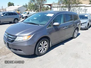 2015 Honda Odyssey EX with VIN 5FNRL5H49FB121512, listed as a IAAI auction lot 42234257 with 139,265 mi miles and . Bid and sale history available at DreamBid. Image 2.