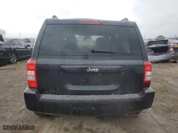 2010 Jeep Patriot Sport with VIN 1J4NT2GA0AD506486, listed as a Copart auction lot 86419334 with 61,111 mi miles and Salvage Title. Bid and sale history available at carsss.com. Image 6.