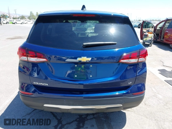 2022 Chevrolet Equinox LT z VIN 3GNAXKEV7NL175394, wystawiony jako IAAI lot #42350786 z przebiegiem 80 280 mil mil oraz . Historia ofert i sprzedaży dostępna na DreamBid. Obrazek 16.