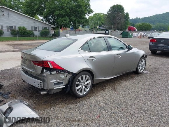 2016 Lexus IS 200t with VIN JTHBA1D20G5015102, listed as a IAAI auction lot 42440555 with 44,891 mi miles and . Bid and sale history available at DreamBid. Image 4.