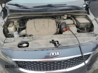 2015 Kia Sedona SX with VIN KNDMC5C17F6036445, listed as a Copart auction lot 43666375 with 143,470 mi miles and Clean Title. Bid and sale history available at carsss.com. Image 12.