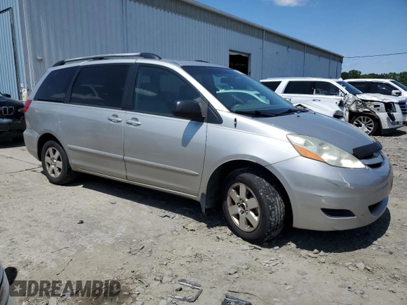 2006 Toyota Sienna CE with VIN 5TDZA23C86S548176, listed as a Copart auction lot 59217805 with 275,037 mi miles and Clean title. Bid and sale history available at DreamBid. Image 4.