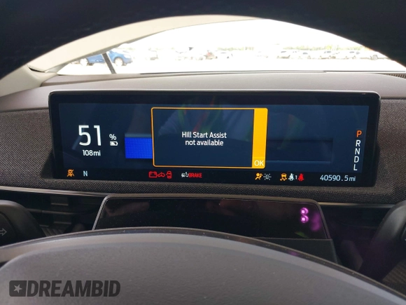2021 Ford Mustang Mach-E Premium with VIN 3FMTK3SS7MMA25127, listed as a IAAI auction lot 42550023 with 40,590 mi miles and . Bid and sale history available at DreamBid. Image 7.
