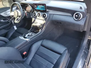 2021 Mercedes-Benz C 300 with VIN W1KWK8DB5MG090344, listed as a Copart auction lot 88542125 with 32,922 mi miles and Salvage Title. Bid and sale history available at DreamBid. Image 8.