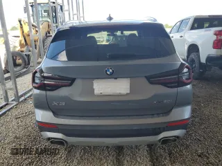 2024 BMW X3 xDrive30i with VIN 5UX53DP00R9V28011, listed as a Copart auction lot 55815905 with 28,391 mi miles and Clean Title. Bid and sale history available at DreamBid. Image 6.
