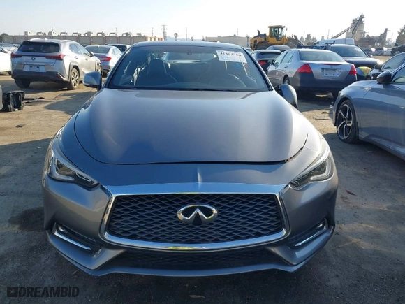 2018 Infiniti Q60 3.0t LUXE with VIN JN1EV7EK9JM343297, listed as a IAAI auction lot 41403700 with 38,995 mi miles. Bid and sale history available at carsss.com. Image 12.