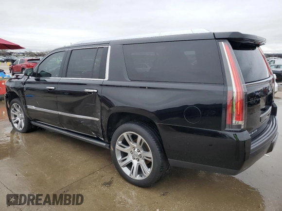 2015 Cadillac Escalade ESV Premium z VIN 1GYS4JKJ7FR186790, wystawiony jako Copart lot #86698614 z przebiegiem 119 050 mil mil oraz Czysty tytuł • Clean title. Historia ofert i sprzedaży dostępna na DreamBid. Obrazek 2.