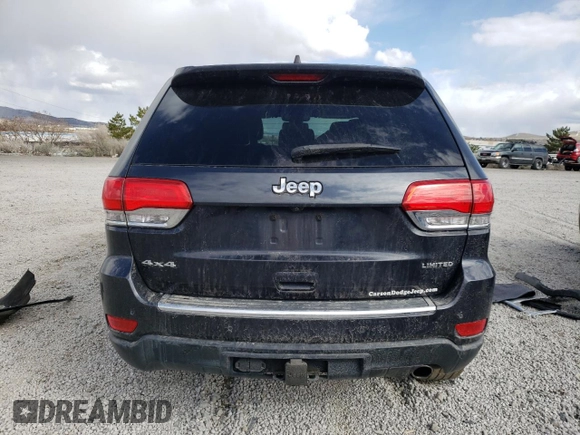 2015 Jeep Grand Cherokee Limited with VIN 1C4RJFBG6FC924659, listed as a Copart auction lot 51552015 with 99,912 mi miles and Salvage Title. Bid and sale history available at carsss.com. Image 6.