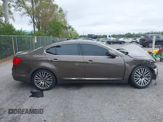 2015 Kia Cadenza Premium with VIN KNALN4D7XF5178326, listed as a IAAI auction lot 41629460 with 92,125 mi miles. Bid and sale history available at carsss.com. Image 13.
