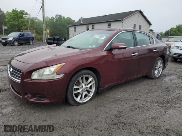 2010 Nissan Maxima SV z VIN 1N4AA5AP7AC836369, wystawiony jako Copart lot #57100855 z przebiegiem Nie podano mil oraz Czysty tytuł • Clean title. Historia ofert i sprzedaży dostępna na DreamBid. Obrazek 1.
