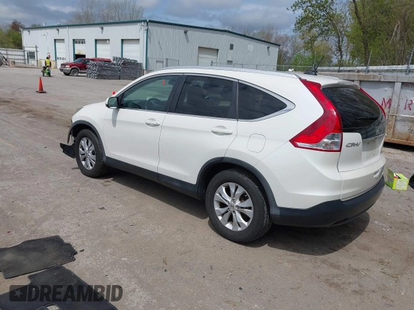 2013 Honda CR-V EX-L z VIN 5J6RM4H72DL069128, wystawiony jako IAAI lot #42180371 z przebiegiem 183 757 mil mil oraz . Historia ofert i sprzedaży dostępna na DreamBid. Obrazek 3.