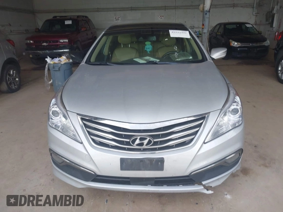 2016 Hyundai Azera Limited with VIN KMHFH4JGXGA508661, listed as a IAAI auction lot 42522492 with 188,700 mi miles and . Bid and sale history available at DreamBid. Image 12.