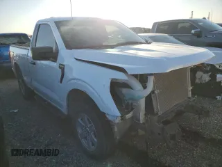 2023 Ford F-150 XL with VIN 1FTMF1CB4PKE99998, listed as a Copart auction lot 46230585 with 22,330 mi miles and Salvage Title. Bid and sale history available at carsss.com. Image 4.
