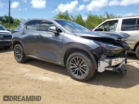 2024 Lexus NX 250 Premium with VIN JTJGDCAZ8R2010534, listed as a Copart auction lot 63456295 with Not provided miles and Non repairable. Bid and sale history available at DreamBid. Image 4.