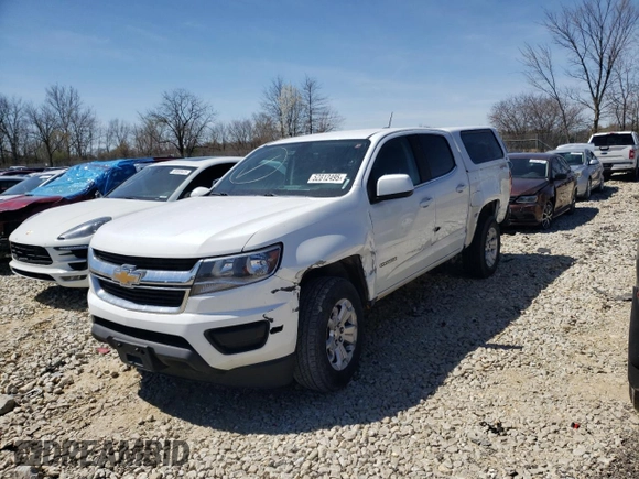 2018 Chevrolet Colorado 4WD LT with VIN 1GCGTCEN7J1316910, listed as a Copart auction lot 52812495 with 212,627 mi miles and Salvage title. Bid and sale history available at DreamBid. Image 1.