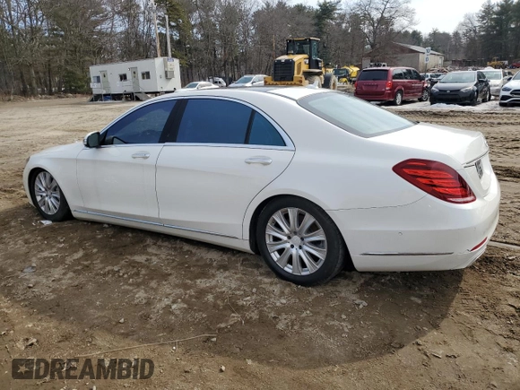 2014 Mercedes-Benz S-Class S 550 with VIN WDDUG8FB5EA050310, listed as a Copart auction lot 47275275 with 126,783 mi miles and Clean Title. Bid and sale history available at carsss.com. Image 2.