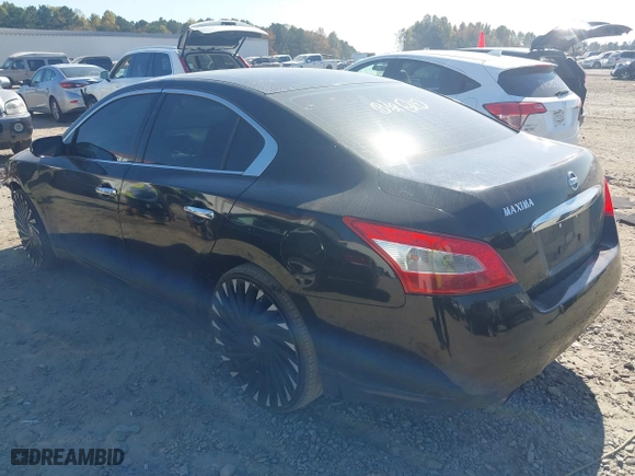 2010 Nissan Maxima 3.5 SV with VIN 1N4AA5AP8AC855447, listed as a IAAI auction lot 40655271 with 204,273 mi miles. Bid and sale history available at carsss.com. Image 3.