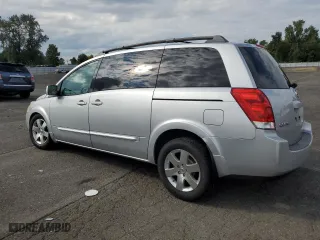 2004 Nissan Quest SE with VIN 5N1BV28U44N359305, listed as a Copart auction lot 68366604 with 140,742 mi miles and Salvage Title. Bid and sale history available at carsss.com. Image 2.