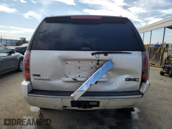2012 GMC Yukon Denali with VIN 1GKS2EEF0CR181781, listed as a Copart auction lot 46370395 with 177,592 mi miles and Salvage Title. Bid and sale history available at carsss.com. Image 6.