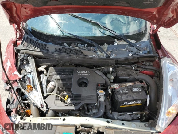 2012 Nissan Juke SL with VIN JN8AF5MR6CT113709, listed as a Copart auction lot 70403964 with 136,520 mi miles and Salvage Title. Bid and sale history available at carsss.com. Image 12.