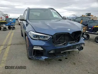 2021 BMW X5 M50i with VIN 5UXJU4C03M9E52555, listed as a Copart auction lot 48171365 with 64,731 mi miles and Salvage Title. Bid and sale history available at carsss.com. Image 11.