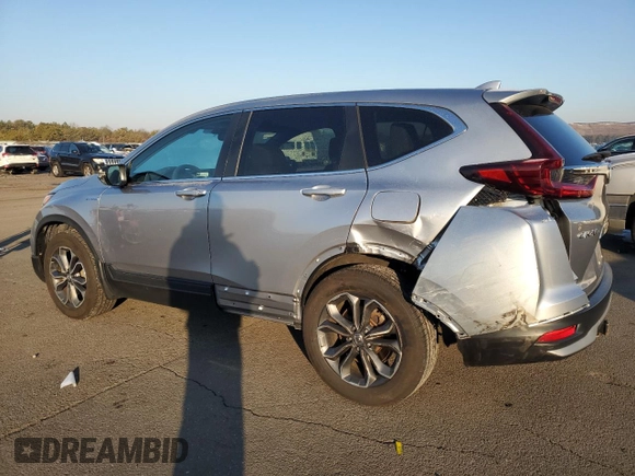 2020 Honda CR-V EX with VIN 7FART6H51LE001198, listed as a Copart auction lot 42023135 with 48,910 mi miles and Salvage Title. Bid and sale history available at DreamBid. Image 2.