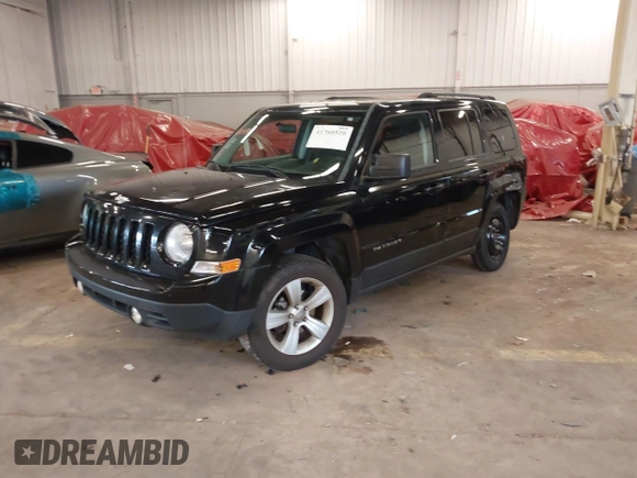 2014 Jeep Patriot Sport with VIN 1C4NJPBB0ED793195, listed as a IAAI auction lot 41760520 with 155,668 mi miles. Bid and sale history available at carsss.com. Image 2.