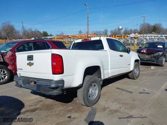 2020 Chevrolet Colorado 2WD Work Truck with VIN 1GCHSBEA0L1237046, listed as a IAAI auction lot 41716937 with 49,076 mi miles. Bid and sale history available at carsss.com. Image 4.