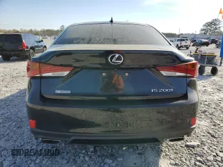 2017 Lexus IS with VIN JTHBA1D24H5051103, listed as a Copart auction lot 50579145 with 67,665 mi miles and Salvage Title. Bid and sale history available at carsss.com. Image 6.
