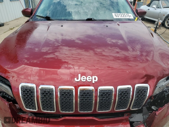 2019 Jeep Cherokee Overland с VIN 1C4PJMJN6KD174101, выставлен на аукционе Copart как лот 63122515 с пробегом 60 405 миль миль и Списание • Salvage title. История ставок и продаж доступна на DreamBid. Изображение 12.
