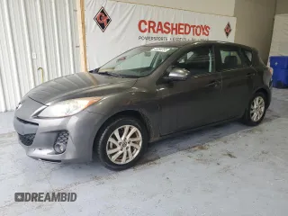 2013 Mazda 3 i Grand Touring with VIN JM1BL1M7XD1833527, listed as a Copart auction lot 45286355 with 187,078 mi miles and Salvage Title. Bid and sale history available at DreamBid. Image 1.