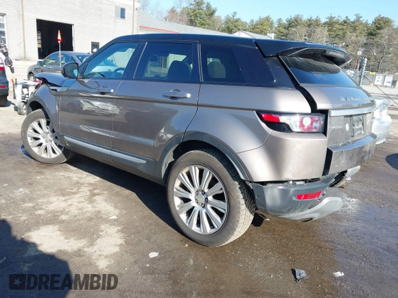 2015 Land Rover Range Rover Evoque Prestige with VIN SALVV2BG1FH001240, listed as a IAAI auction lot 41768760 with 98,711 mi miles and . Bid and sale history available at DreamBid. Image 3.