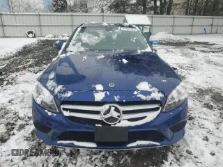 2020 Mercedes-Benz C 300 with VIN W1KWF8EB6LR589501, listed as a Copart auction lot 44657325 with 45,383 mi miles and Salvage Title. Bid and sale history available at DreamBid. Image 5.