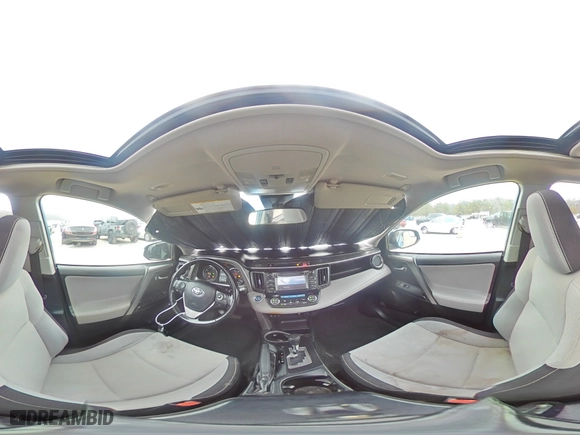 2017 Toyota RAV4 Hybrid XLE with VIN JTMRJREV8HD113986, listed as a Copart auction lot 46292565 with 48,872 mi miles and Salvage Title. Bid and sale history available at carsss.com. Image 16.