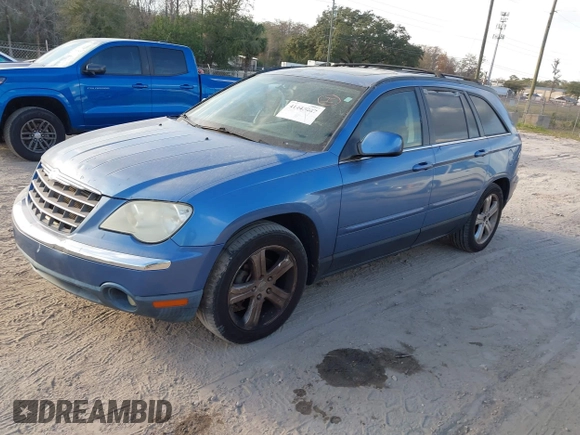 2007 Chrysler Pacifica Touring with VIN 2A8GM68XX7R323987, listed as a IAAI auction lot 41445487 with 171,533 mi miles. Bid and sale history available at carsss.com. Image 2.