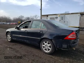 2003 Mercedes-Benz C 240 with VIN WDBRF61J83E013424, listed as a Copart auction lot 51279935 with 266,939 mi miles and Salvage Title. Bid and sale history available at carsss.com. Image 2.