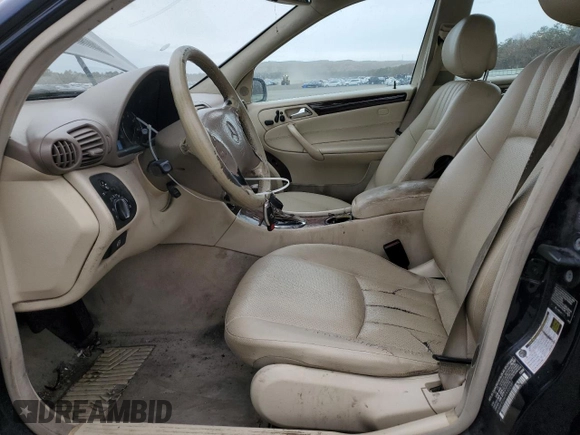 2007 Mercedes-Benz C 280 Luxury with VIN WDBRF92H47F930258, listed as a Copart auction lot 47690185 with 116,659 mi miles and Clean title. Bid and sale history available at DreamBid. Image 7.