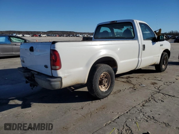 2004 Ford F-250 XL с VIN 1FTNF20L34ED15247, выставлен на аукционе Copart как лот 88119525 с пробегом 336 410 миль миль и Списание • Salvage title. История ставок и продаж доступна на DreamBid. Изображение 3.
