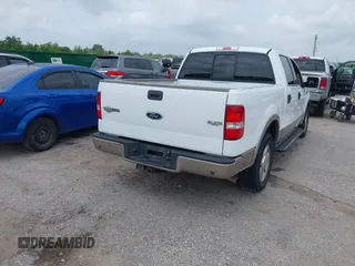 2005 Ford F-150 XLT with VIN 1FTPW12535KD49015, listed as a IAAI auction lot 42406376 with 287,458 mi miles and . Bid and sale history available at DreamBid. Image 4.