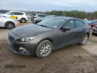2016 Mazda Mazda3 i Grand Touring with VIN 3MZBM1X79GM274369, listed as a Copart auction lot 44141345 with 107,568 mi miles and Salvage Title. Bid and sale history available at carsss.com. Image 1.