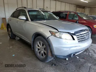 2007 Infiniti FX35 with VIN JNRAS08W17X210146, listed as a Copart auction lot 79544894 with 229,828 mi miles and Salvage Title. Bid and sale history available at carsss.com. Image 4.