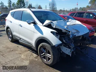 2017 Hyundai Santa Fe Sport 2.4L with VIN 5NMZU3LB8HH010930, listed as a IAAI auction lot 41201194 with 1 mi miles. Bid and sale history available at carsss.com. Image 1.