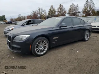 2014 BMW 7 Series 750i xDrive with VIN WBAYB6C52ED224729, listed as a Copart auction lot 77781224 with 0 mi miles and Salvage Title. Bid and sale history available at carsss.com. Image 1.