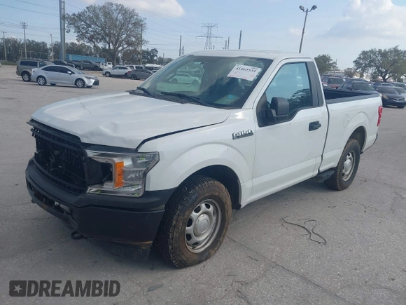 2018 Ford F-150 XL with VIN 1FTMF1EBXJFB94518, listed as a IAAI auction lot 41463535 with 137,037 mi miles. Bid and sale history available at carsss.com. Image 19.