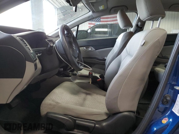 2014 Honda Civic LX z VIN 19XFB2F51EE081043, wystawiony jako Copart lot #61014435 z przebiegiem 160 722 mil mil oraz Czysty tytuł • Clean title. Historia ofert i sprzedaży dostępna na DreamBid. Obrazek 7.