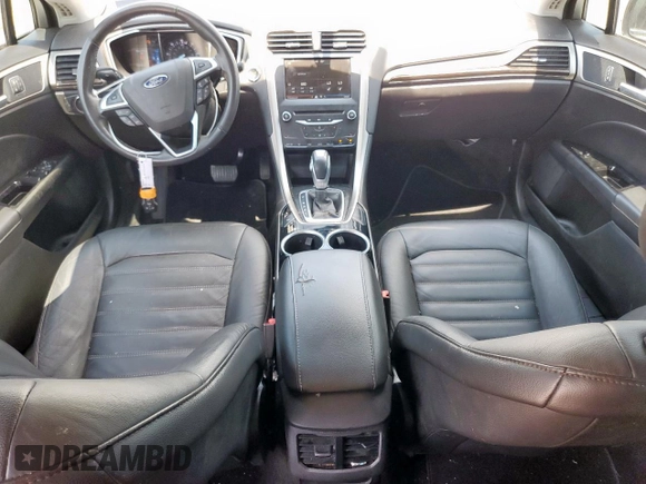 2014 Ford Fusion SE Hybrid with VIN 3FA6P0LU1ER110489, listed as a Copart auction lot 58364095 with 112,605 mi miles and Salvage title. Bid and sale history available at DreamBid. Image 8.