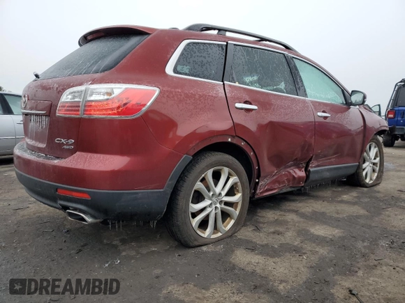 2012 Mazda CX-9 Grand Touring with VIN JM3TB3DV3C0355092, listed as a Copart auction lot 44688125 with 150,381 mi miles and Salvage Title. Bid and sale history available at carsss.com. Image 3.