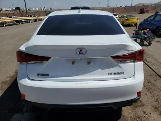 2017 Lexus IS 200t with VIN JTHBA1D22H5038785, listed as a Copart auction lot 58436715 with 76,298 mi miles and Salvage title. Bid and sale history available at DreamBid. Image 6.