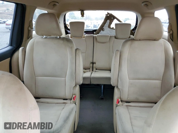 2015 Kia Sedona LX with VIN KNDMB5C13F6031553, listed as a Copart auction lot 72247214 with 126,964 mi miles and Salvage Title. Bid and sale history available at carsss.com. Image 10.