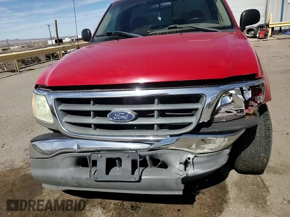 2002 Ford F-150 XL with VIN 1FTRF17232NA26438, listed as a Copart auction lot 47831325 with 201,280 mi miles and Salvage Title. Bid and sale history available at carsss.com. Image 11.